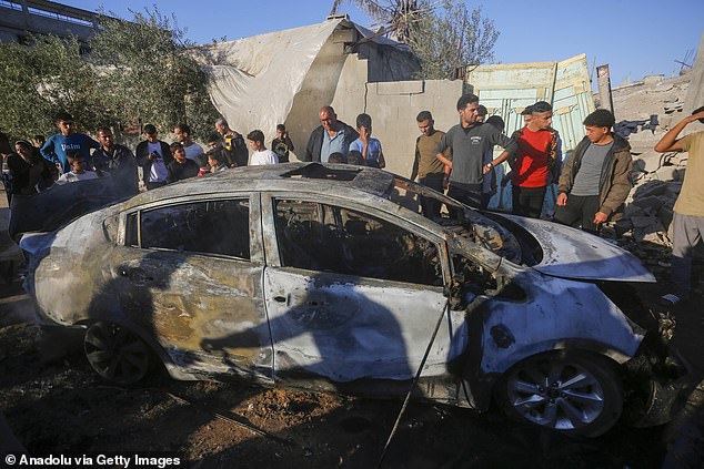 Samira was one of three people killed in the Israeli attack on a car in the Maghazi refugee camp on Wednesday, according to Palestinian health officials.