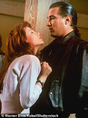 Seagal appeared with Kelly LeBrock, the mother of his child, in the film Executive Decision