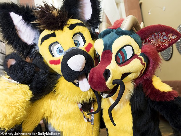 The 'furry community' creates 'fursonas' that resemble animals with human characteristics