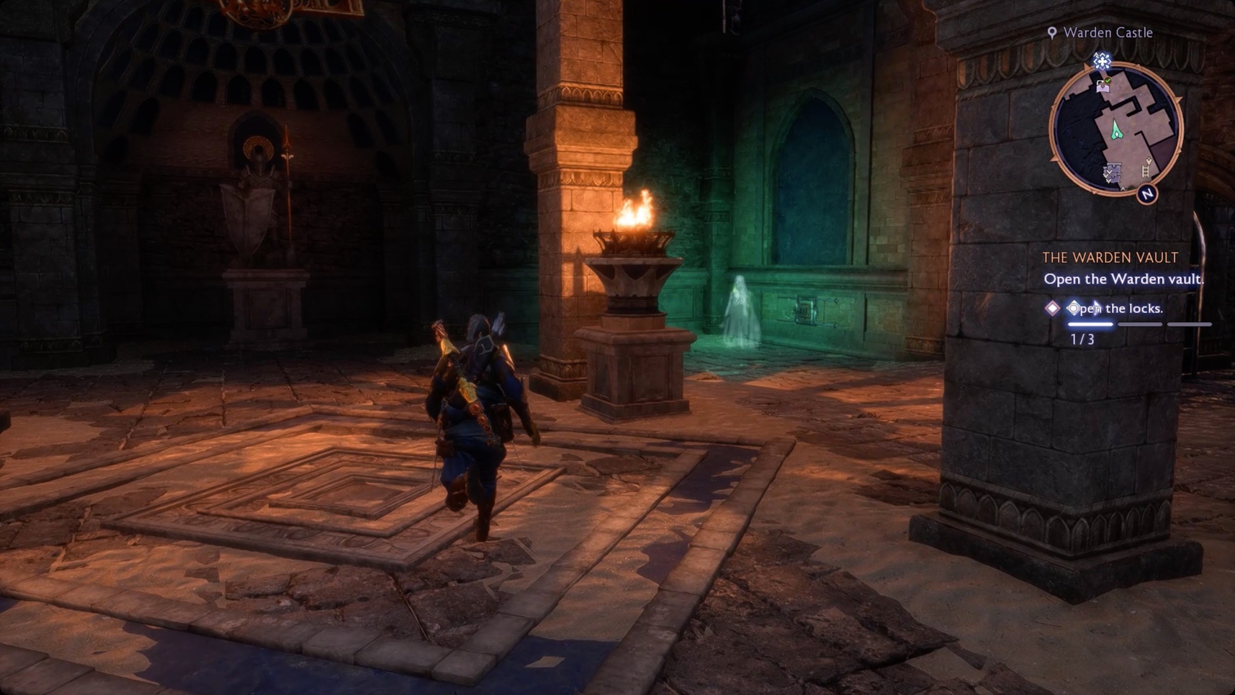 Dragon Age: The Veilguard The Warden Vault fourth haunted location