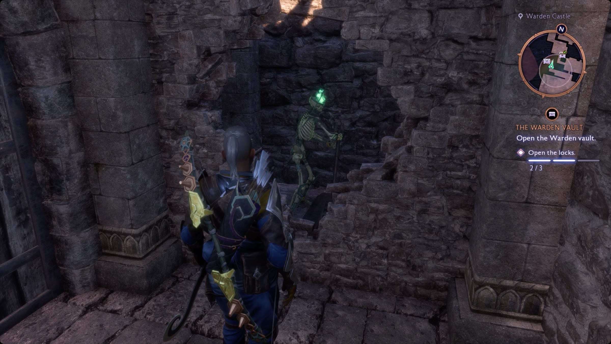 Dragon Age: The Veilguard wisp activates a lever