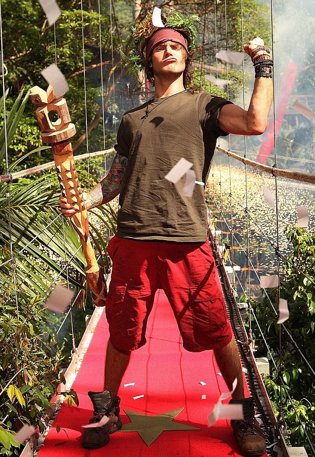 Danny could follow in the footsteps and take home the winning title if McFly drummer Dougie Poynter was crowned King Of The Jungle in 2011