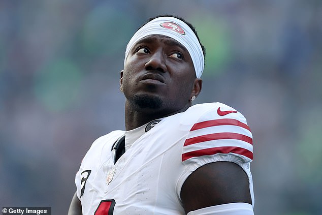 San Francisco 49ers wide receiver Deebo Samuel has been hospitalized with pneumonia