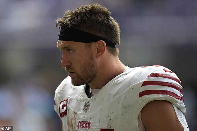 Kyle Juszczyk has called out a 49ers reporter in a bizarre altercation over locker room access