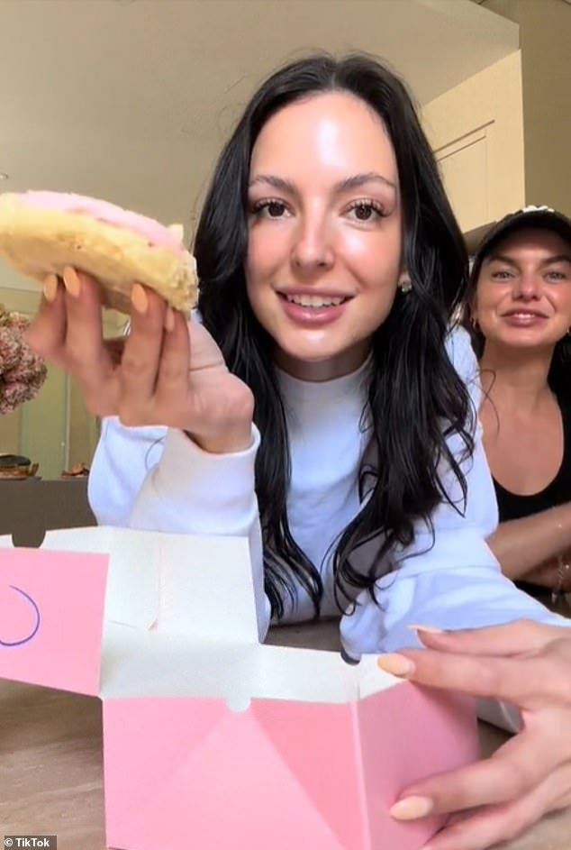 Sydney influencer Elle spent $150 on 10 cookies at the fake Crumbl pop-up on Sunday