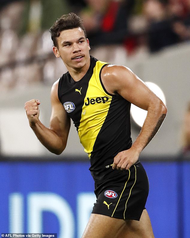 Richmond president John O'Rourke appears to have taken a thinly veiled swipe at several departing premiership players, including Daniel Rioli (pictured)