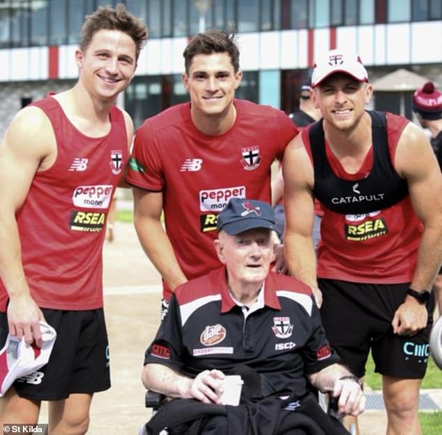 John Beveridge is widely regarded as one of the best recruiters in VFL/AFL history (pictured, training in St Kilda)