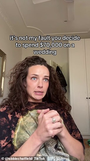 The former Bachelor star, 29, shared a video on TikTok last week discussing the expectation that wedding guests give more generously than for birthdays