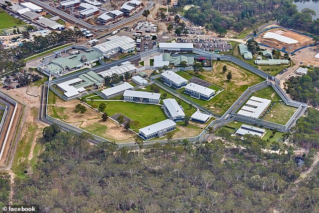 It is understood Kelly was released from the Geoffrey Pearce Correctional Center (pictured) near Windsor, northwest of Sydney, following the expiry of his non-parole period this week.