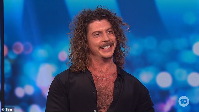 Adam Hyde (pictured) is in love with girlfriend Abbie Chatfield. The Peking Duk frontman, who performs under the name Keli Holiday, appeared on The Sunday Project to discuss his new music video, Online Jesus, which features him and Abbie