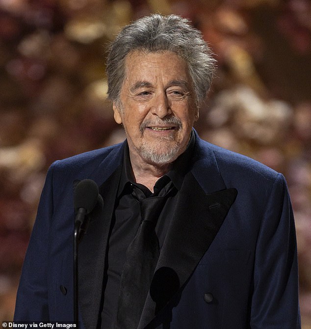 Al Pacino, 84, (pictured in March) recalled in The New York Times Magazine how he 