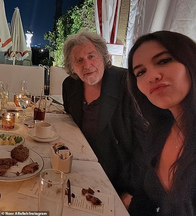 Pacino remains 'close friends and co-parent' with baby mama #3 Noor Alfallah, despite recently ending their two-year May-December romance (posted Tuesday)