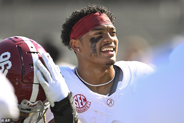 Alabama star Malachi Moore suffered an epic meltdown during Saturday's loss to Vanderbilt