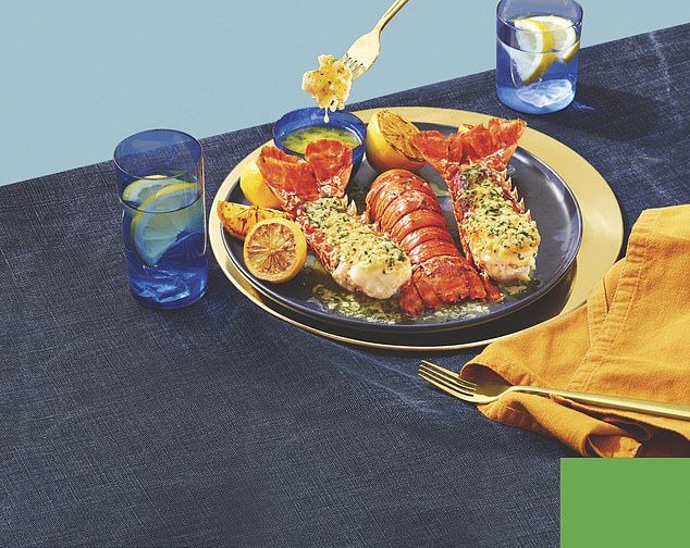 Aldi has also delighted shoppers with the return of its famous lobster tails ahead of the Christmas period