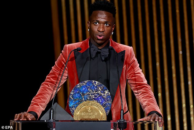 The prestigious Ballon d'Or ceremony in Paris was mired in controversy last night after a boycott by Real Madrid and Spanish journalists when striker Vinícius Júnior was denied the title