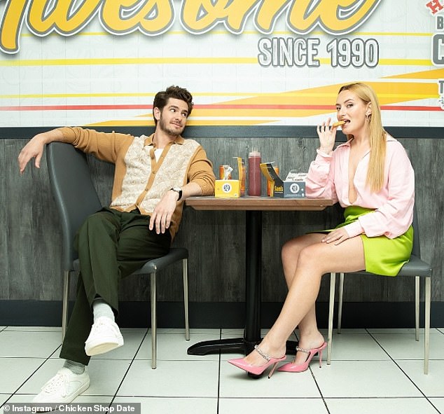 Amelia Dimoldenberg has sent fans wild after announcing that Andrew Garfield would be her next guest on Chicken Shop Date, following their 'off the charts' chemistry at the Golden Globes