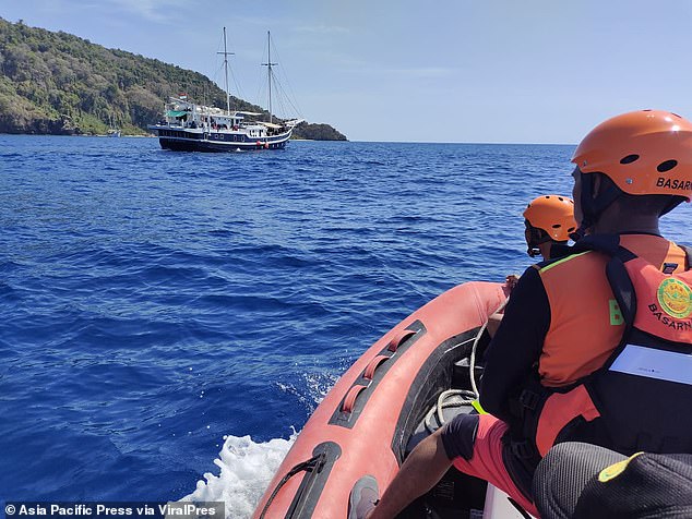 Rescue teams searched for Monfore for eight days before finally giving up on October 3 due to dangerous sea conditions and low chances of finding her