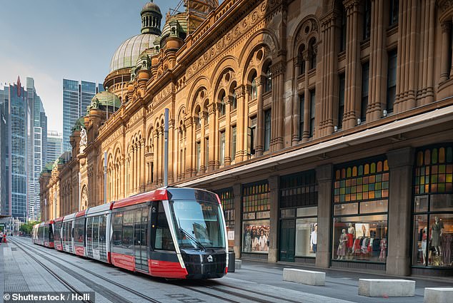 Some Sydneysiders were shocked to hear her praise for their CBD (pictured), while others said it made them 'reflect and appreciate' the city