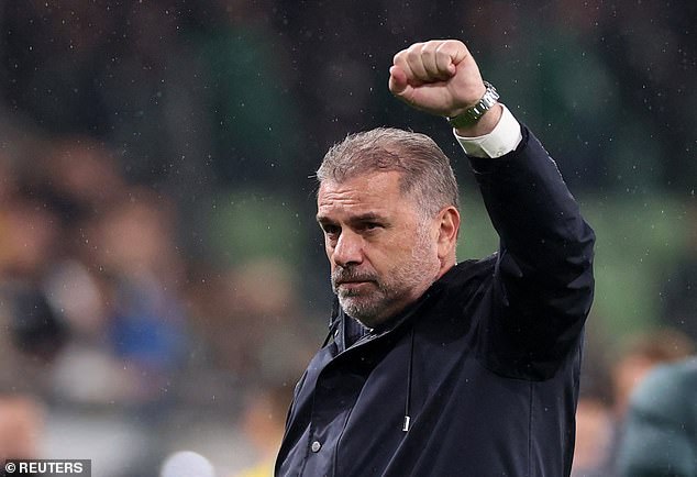 Ange Postecoglou delivered an important performance as Tottenham defeated Ferencvaros 2-1