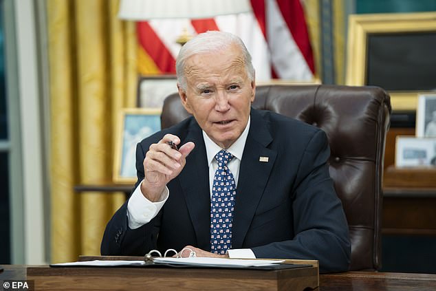 President Joe Biden said Donald Trump was 