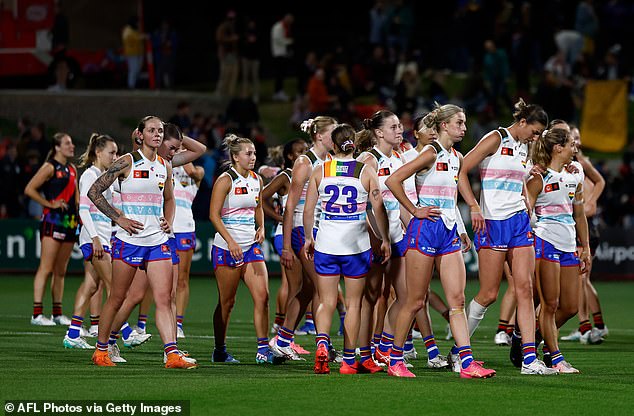 The Western Bulldogs were held goalless by Essendon in their AFLW match on Friday