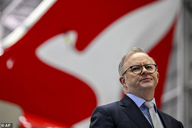 Anthony Albanese's office has said he never called former Qantas boss Alan Joyce to get in-flight upgrades