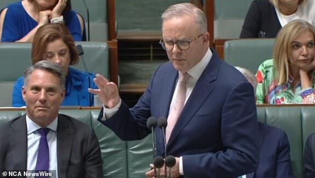 Prime Minister Albanese has been criticized for questioning whether Liberal MP Angus Hume had Tourette's syndrome. Image: APH