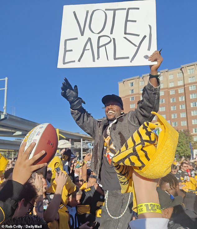 Brown urged his supporters to vote early in the election