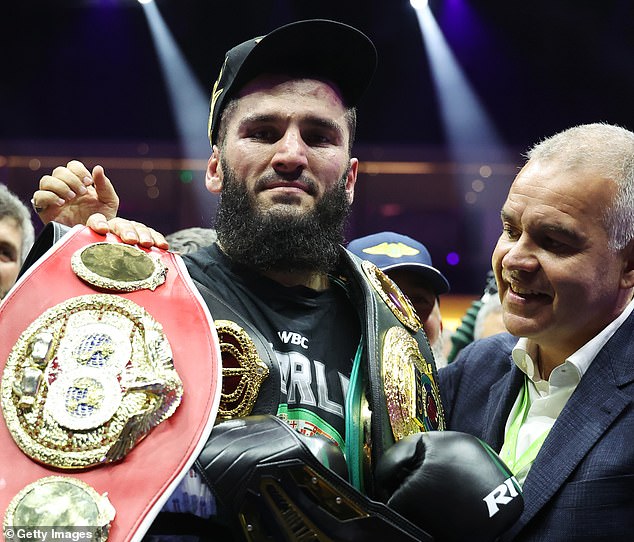 Artur Beterbiev has become the first undisputed light heavyweight champion of the four-belt era