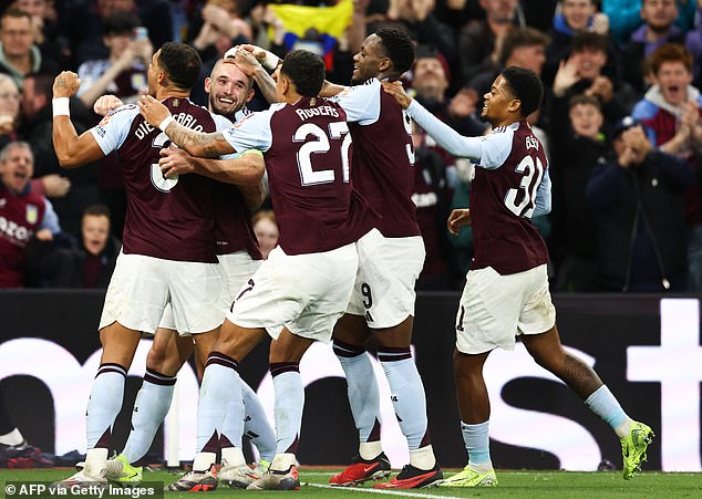 Aston Villa made it three wins out of three in the Champions League after beating Bologna