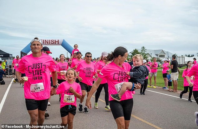 Now the Hughes are based in Prince Edward Island, where they regularly help organize events to raise cancer awareness