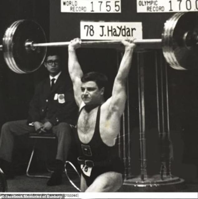 Former Australian Olympic weightlifter Joe Haydar has died aged 85