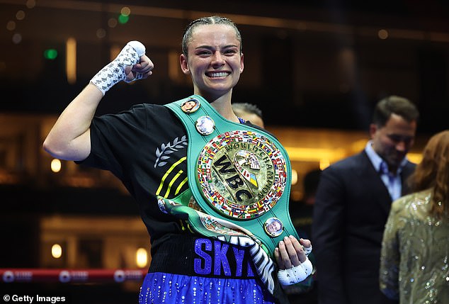 Australian star Skye Nicolson has defended her world title