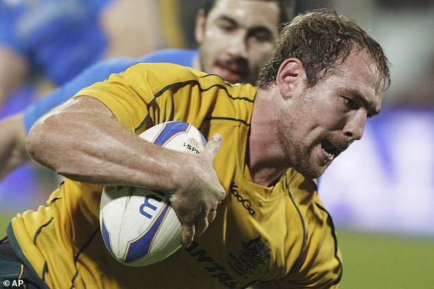 An international arrest warrant has been issued for former Wallaby Rocky Elsom after he was sentenced to five years in prison by a French court