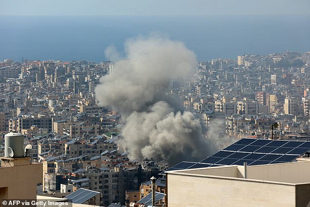 Israel's intensive bombing campaign in Lebanon has led to the displacement of 1.2 million people, according to the Lebanese government.