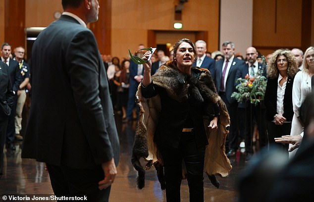 Independent senator Lidia Thorpe was criticized for her protest stunt against King Charles at Parliament House in Canberra on Monday afternoon