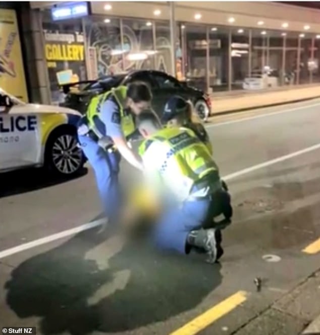 The Australian government has waived the immunity of a foreign diplomat's partner after he was filmed shouting a homophobic slur while being arrested in Wellington on September 29.