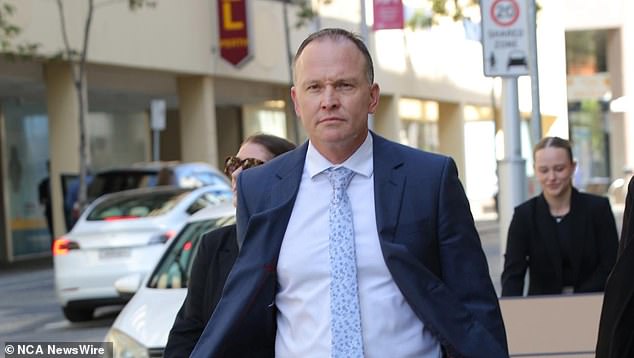 Public prosecutor Brett Tooker (pictured) told the WA Supreme Court that Andre Zachary Rebelo stood to make $1.15 million from life insurance policies he took out on his mother a week before her death.