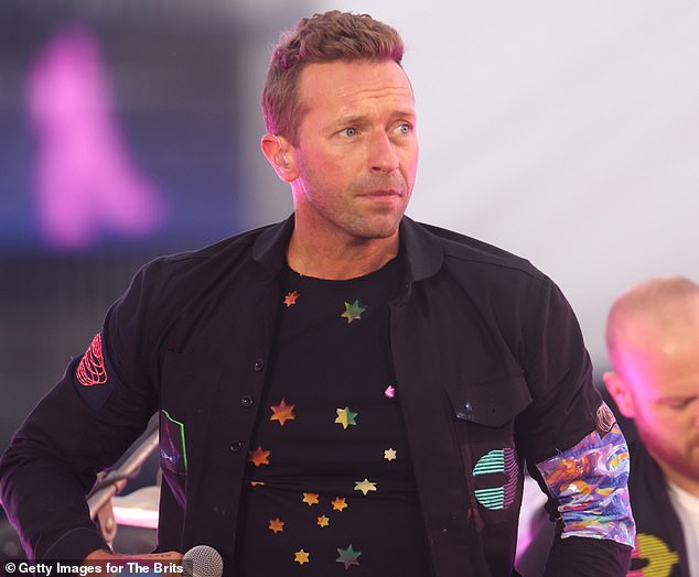 Australian musician Gordi revealed the moment she made Coldplay frontman Chris Martin, 47, (pictured) cry at an event at Melbourne's Bakehouse Studios on Monday