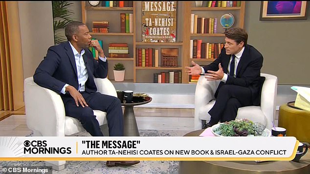 A morning show segment between Tony Dokoupil (right) and author Ta-Nehisi Coates (left) sparked outrage last week over the host's aggressive questioning