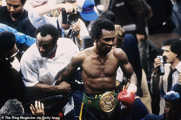 Mail Sport relives the iconic night Sugar Ray Leonard (above) defeated Roberto Duran