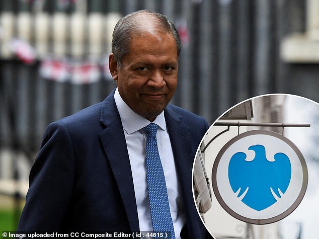 Soft comedown: Barclays CEO CS Venkatakrishnan (pictured) said the UK and US economies are 'approaching what someone might reasonably call a soft landing'