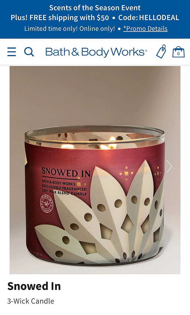 Bath & Body Works apologized Thursday after people on social media compared the design of the new Snowed In snowflake candle to the white shades worn by members of the Ku Klux Klan