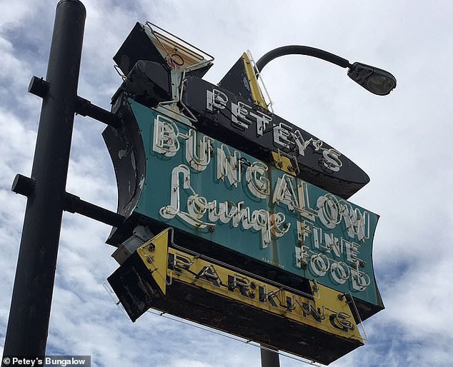 Petey's Bungalow Restaurant & Lounge was run by Petey and his wife Mary for 63 years