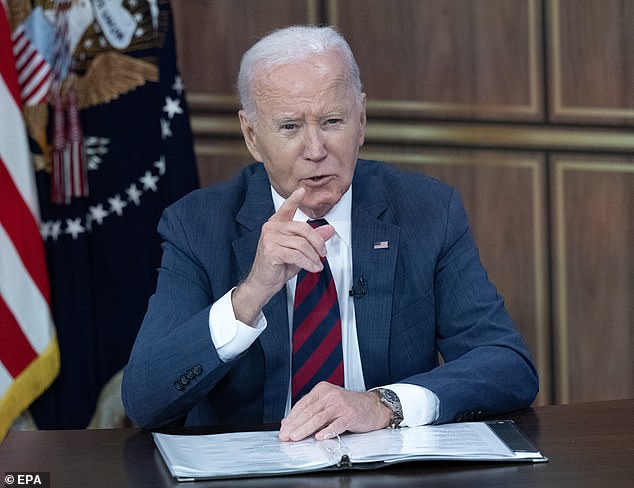 President Biden named former President Trump and Congresswoman Marjorie Taylor Greene for spreading lies during a hurricane briefing last Wednesday. He called some of the claims they make publicly