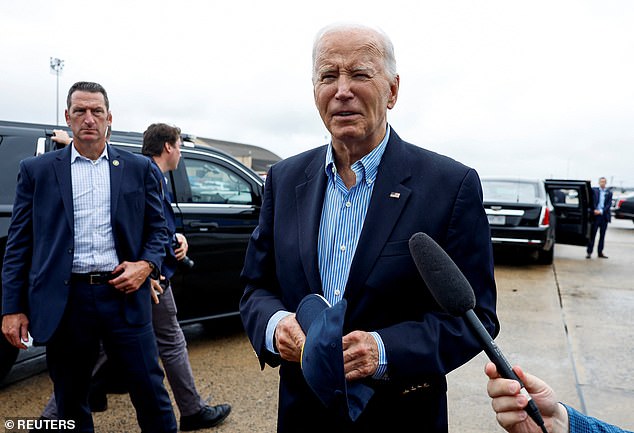 President Joe Biden said he does not support Israel attacking Iran's nuclear sites