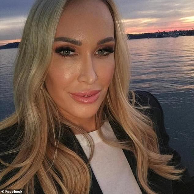 This happy occasion comes despite an ongoing legal saga playing out in a Sydney courtroom involving Mr White's former lover, beauty entrepreneur Linda Rogan (pictured)