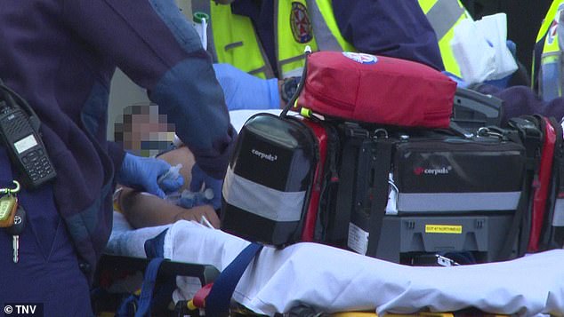 A seven-year-old boy has been rushed to hospital after being hit by a car on Henry Street in Guildford, 23km west of Sydney's CBD