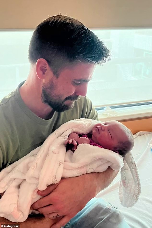 Brisbane radio personality Matty Acton has become a grandfather at just 37