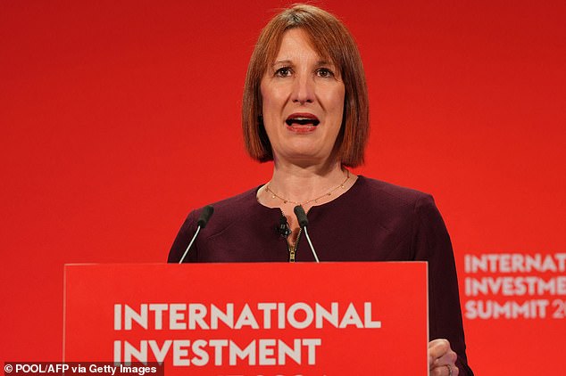 Investment drive: Chancellor Rachel Reeves (pictured) has announced that Britain is 'open for business'